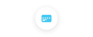 blue payment icon